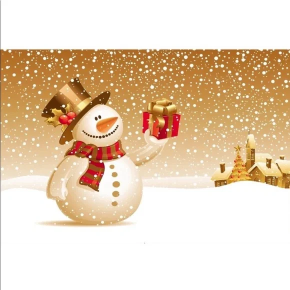 100 10X13 Snowman Christmas Poly Mailers Shipping Envelopes Bags PRICE IS FIRM - Picture 2 of 2